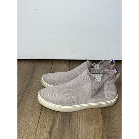 ROTHYS Chelsea Boot High Top Sneaker in Lilac Gray, Size 9.5 - Picture 9 of 11